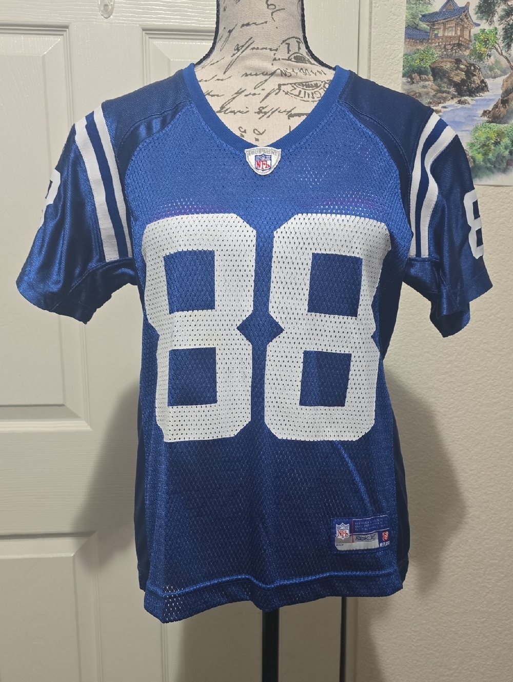 Vintage Reebok Marvin Harrison Colts #88 Womens NFL Jersey Small 2006